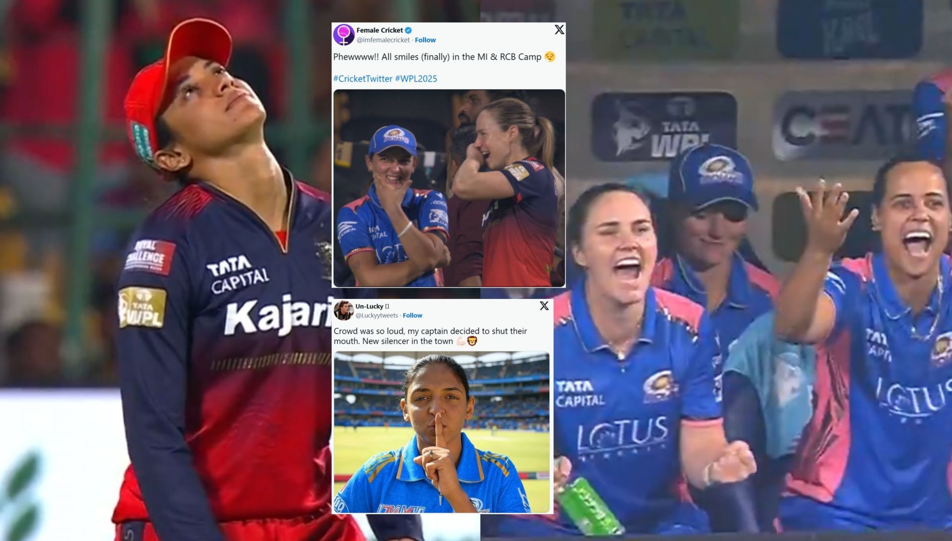 “New silencer in the town”- Top 10 funny memes as MI edge past RCB in a thrilling WPL 2025 match