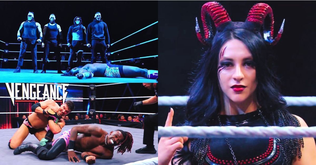 We got a hard hitting WWE NXT Vengeance Day with a big title change and an unexpected debut! [Image credits: Screenshots from WWE NXT Vengeance Day on Sony LIV]