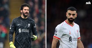 “It’s something that he doesn’t like to do much!” - Alisson highlights key thing Mohamed Salah did for Liverpool apart from goals against Bournemouth