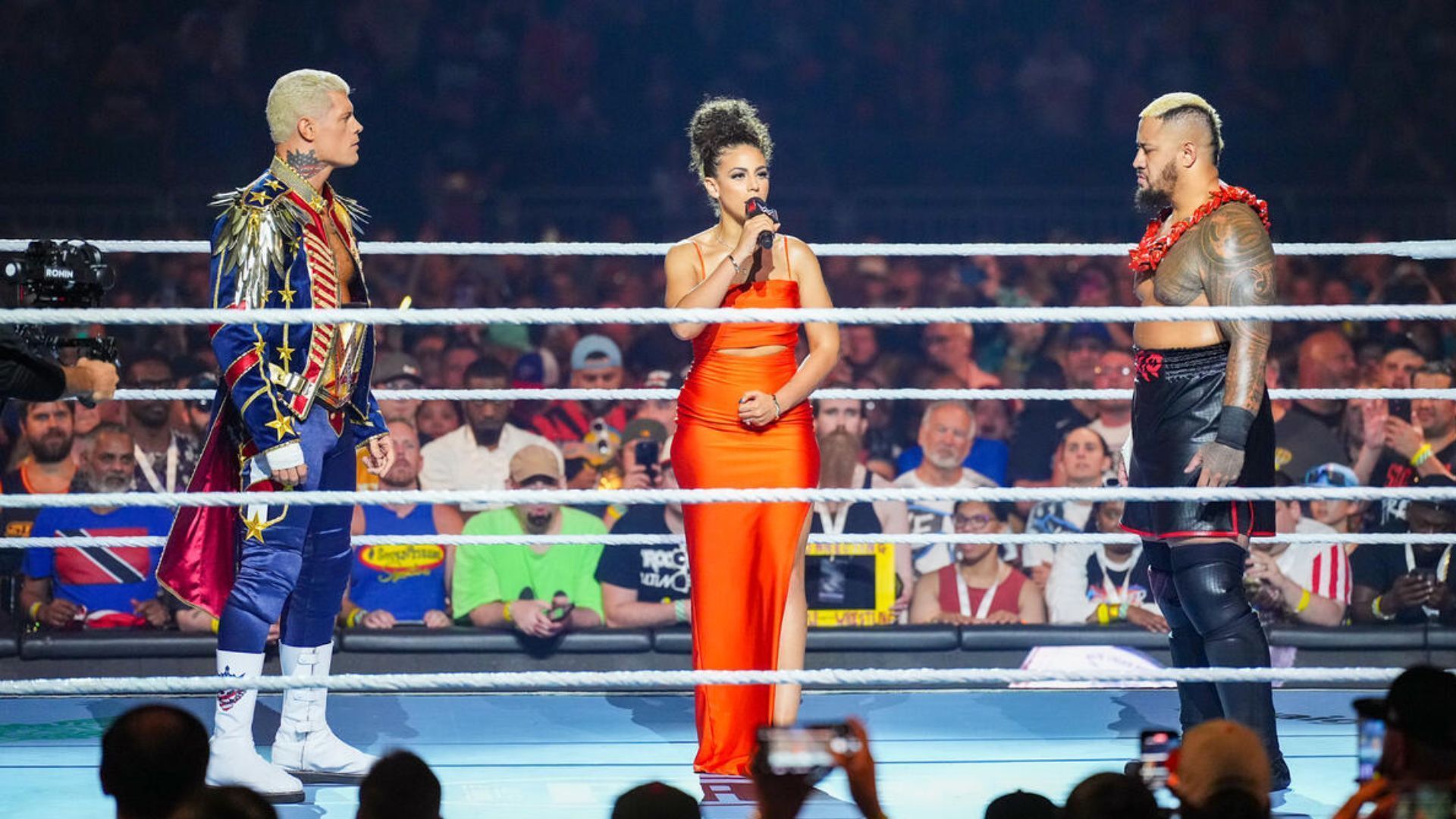 Cody Rhodes and Solo Sikoa faced each other at SummerSlam 2024.(Image credits: WWE.com)