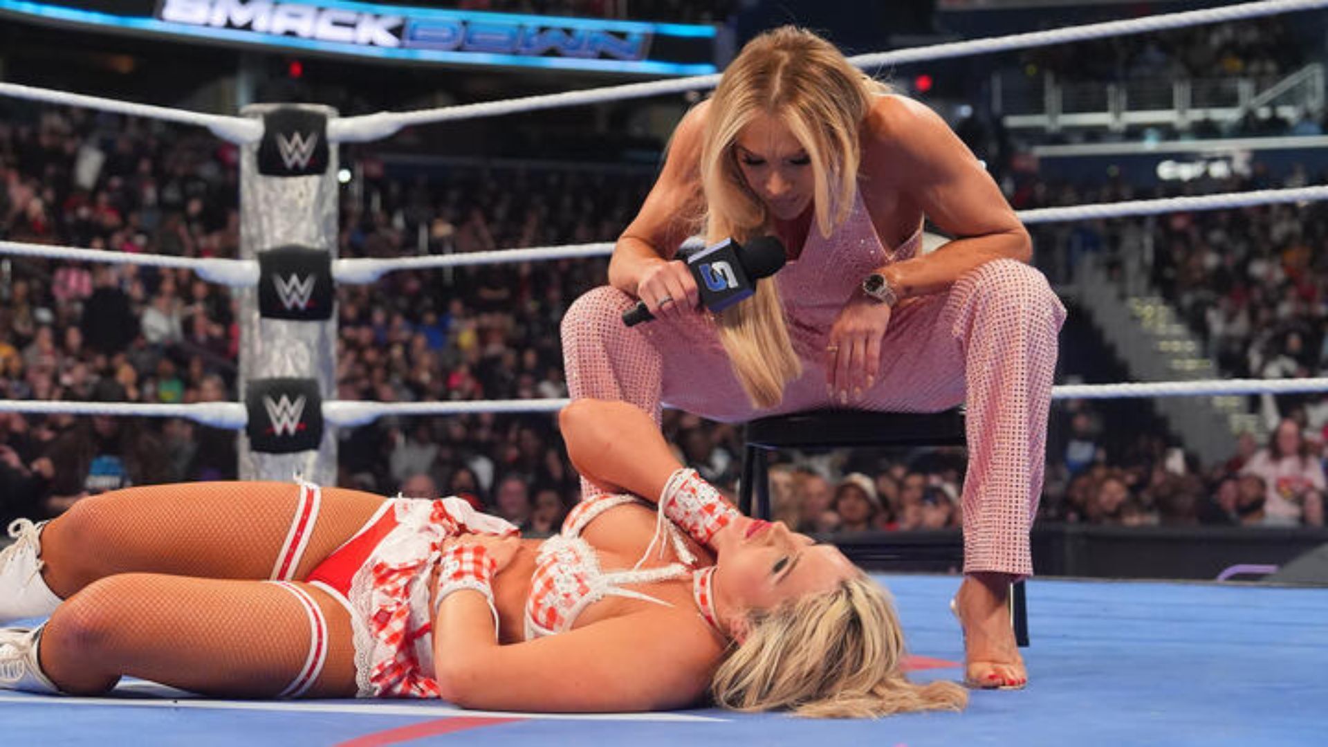 Charlotte Flair has challenged Tiffany Stratton (Image Credits: WWE.com)