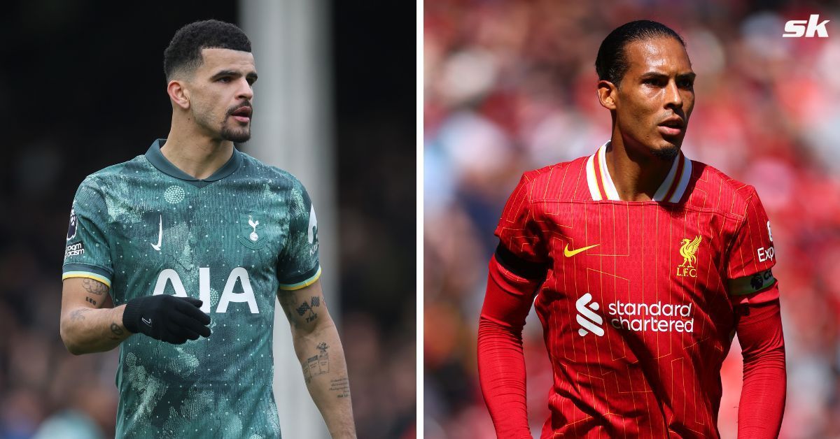 L to R: Dominik Solanke and Virgil van Dijk (All images sourced from Getty)