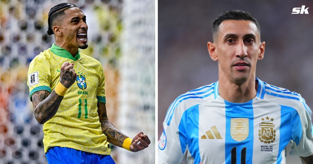 Raphinha&rsquo;s comments have drawn a response from Angel Di Maria