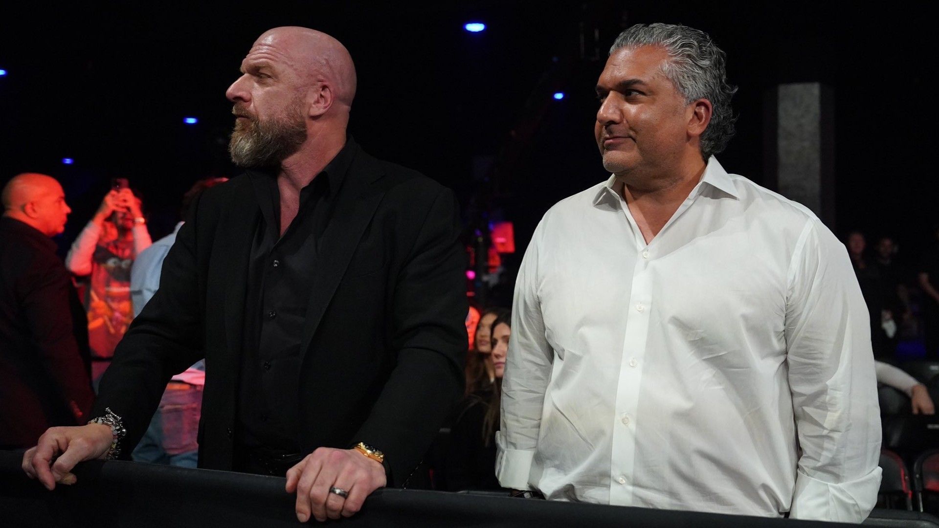 WWE CCO Triple H and WWE President Nick Khan