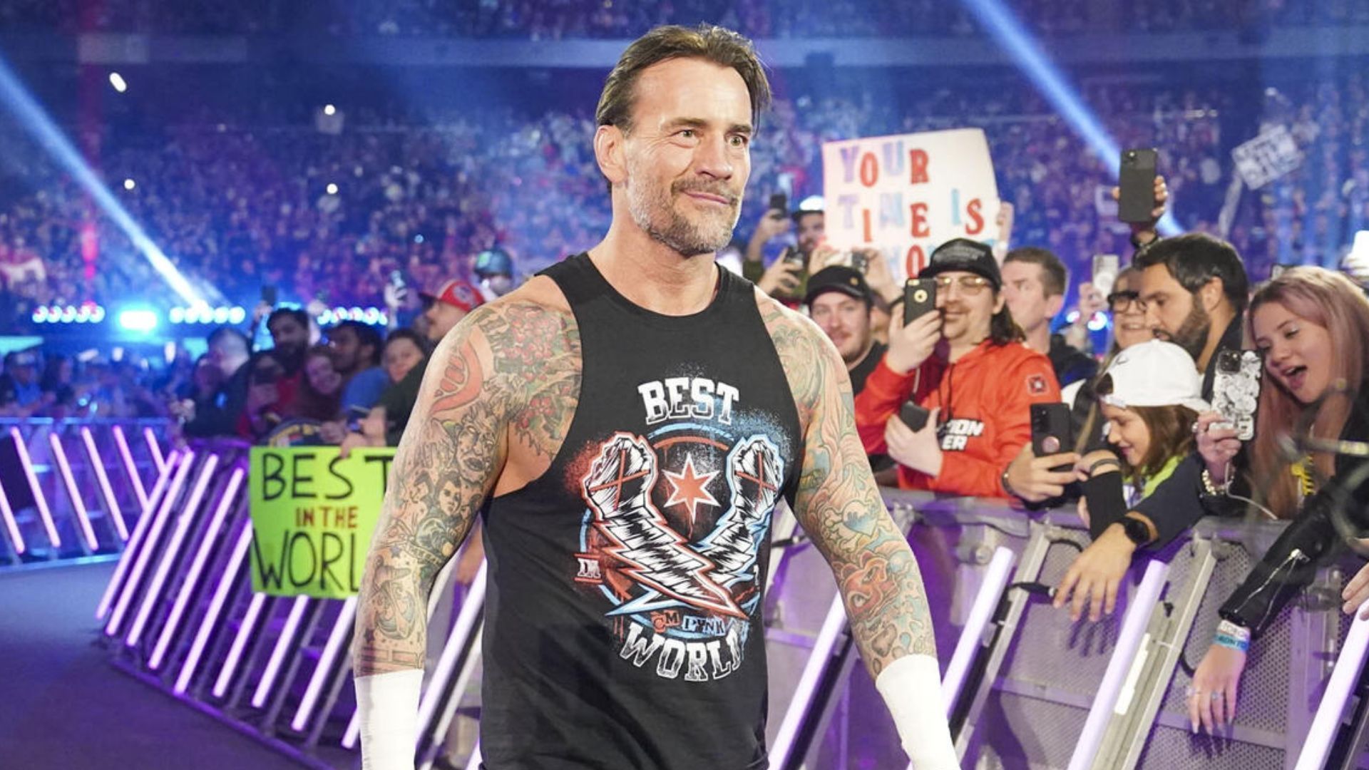 Will CM Punk retire AJ Styles? [WWE/Courtesy]