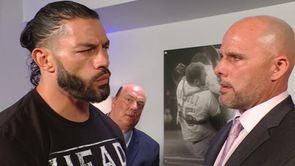 Adam Pearce sends a three-word message after confronting Roman Reigns on WWE RAW