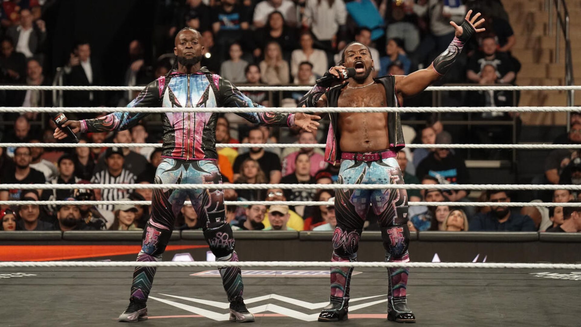 The New Day on RAW! [Image credit: WWE.com]