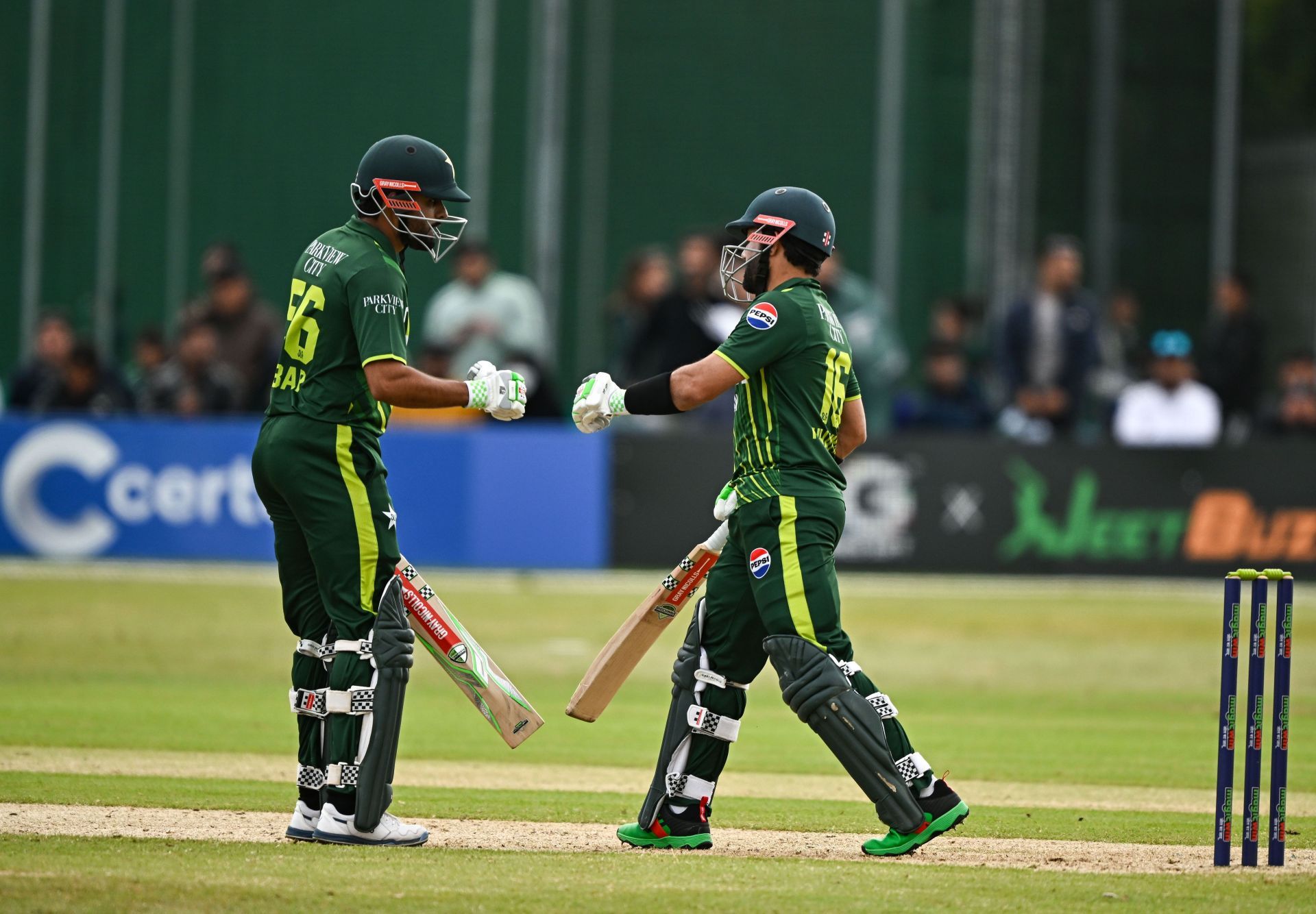 Pakistan&#039;s long-time T20I opening duo have often struggled to up the ante [Credit: Getty]