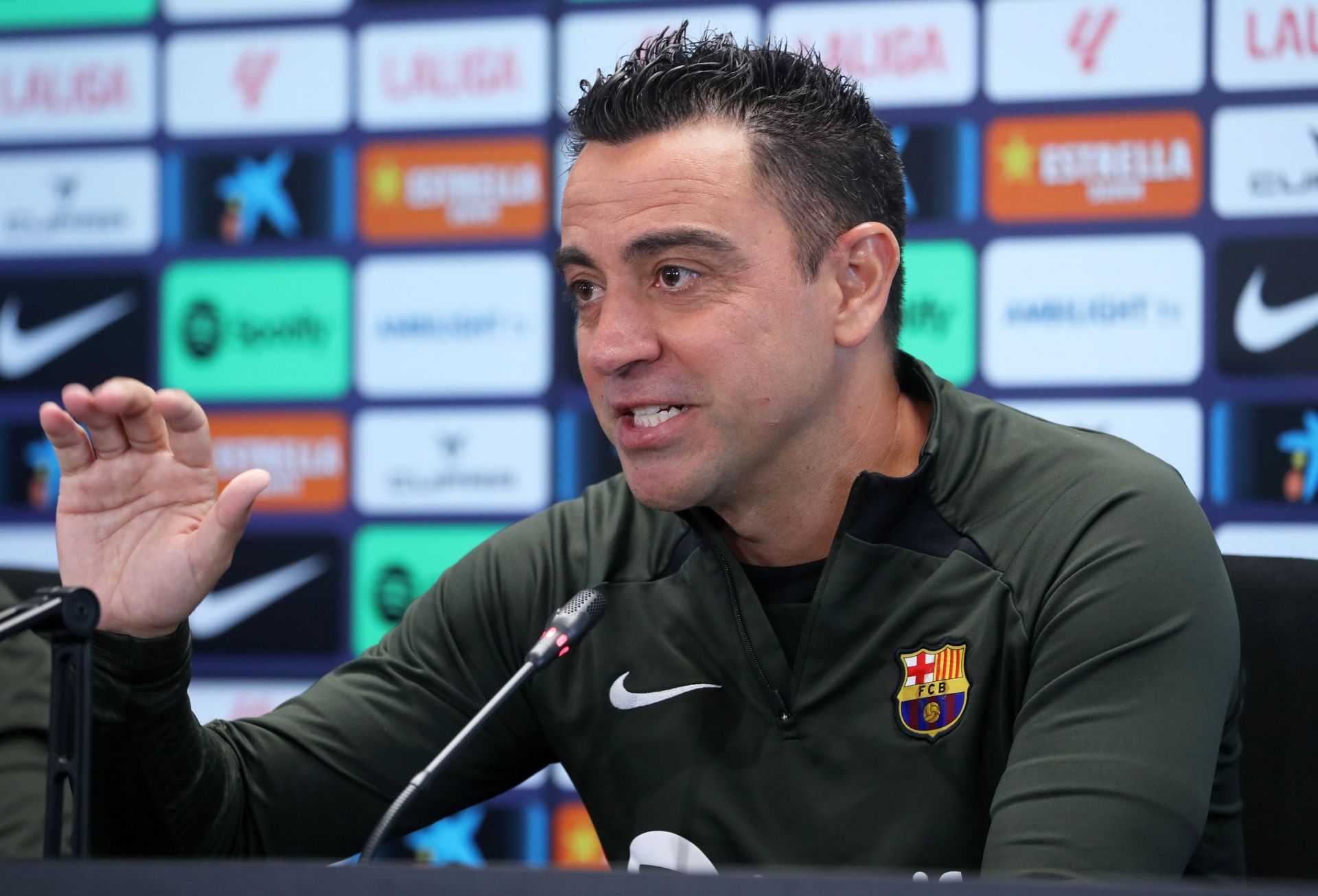 Xavi Press Conference - Source: Getty