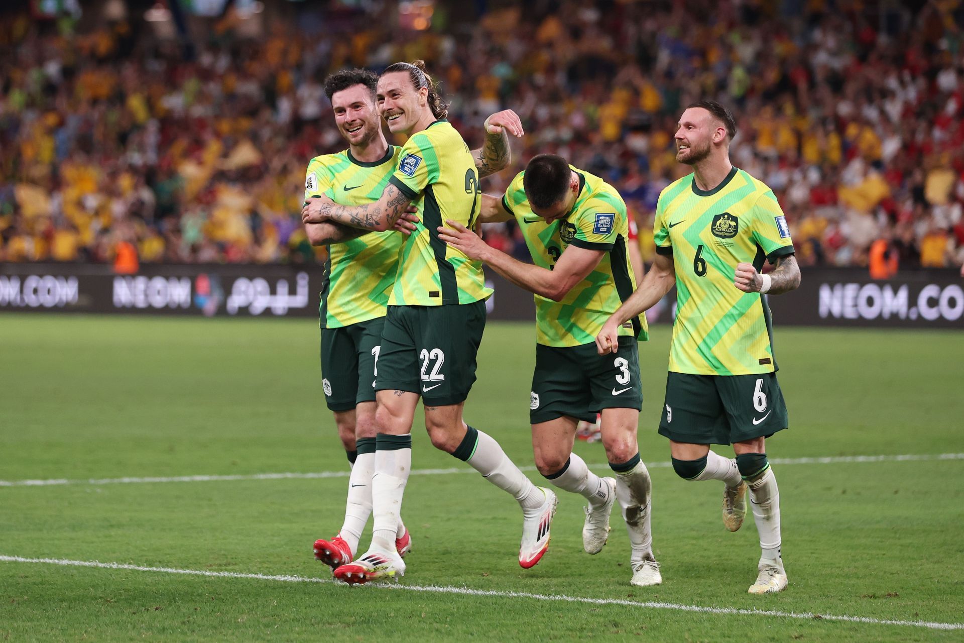 Australia v Indonesia - FIFA 2026 World Cup AFC Asian Rd 3 Qualifier - Source: Getty