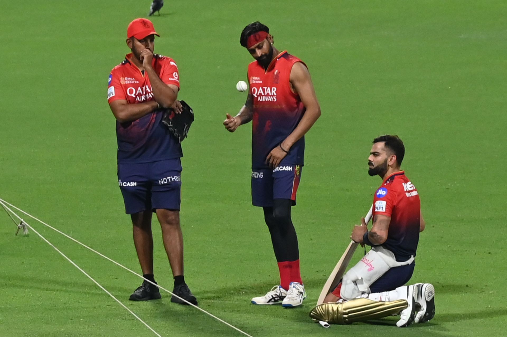 RCB And KKR Team Players Practice Ahead Of Opening Match In Kolkata - Source: Getty