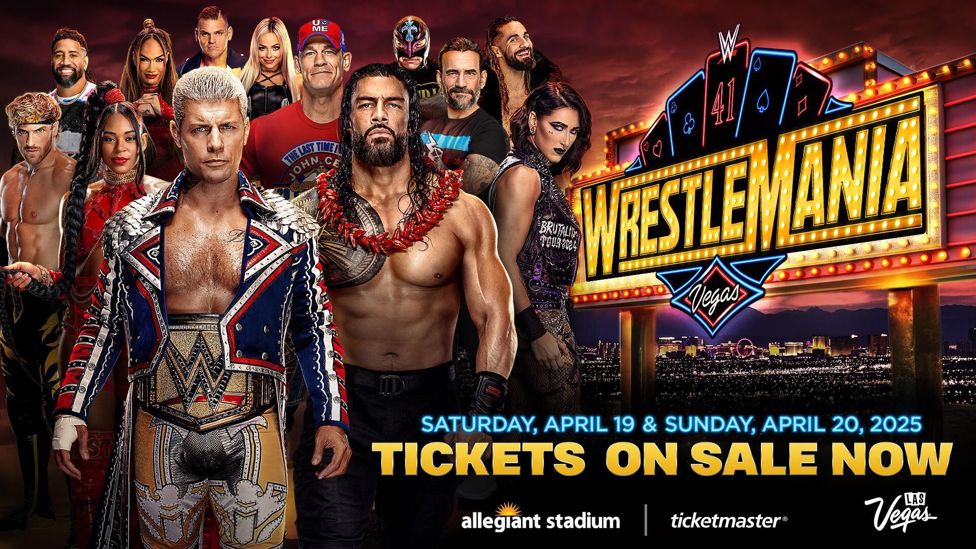 WrestleMania 41 poster on wwe.com [Image via wwe.com]