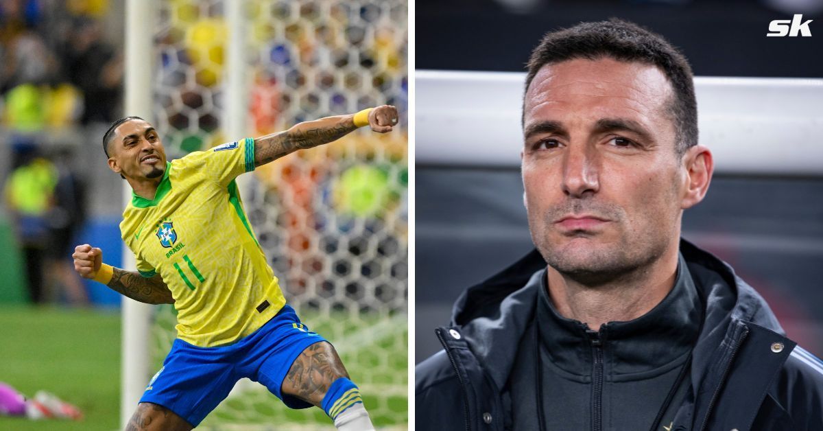 Argentina boss Lionel Scaloni responded to comments from Raphinha