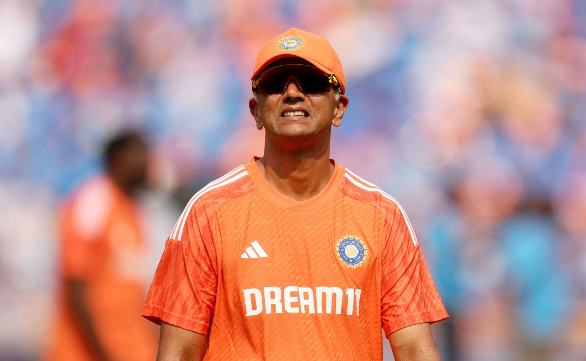 Rahul Dravid was India&#039;s head coach during the 2023 World Cup. Source: Getty