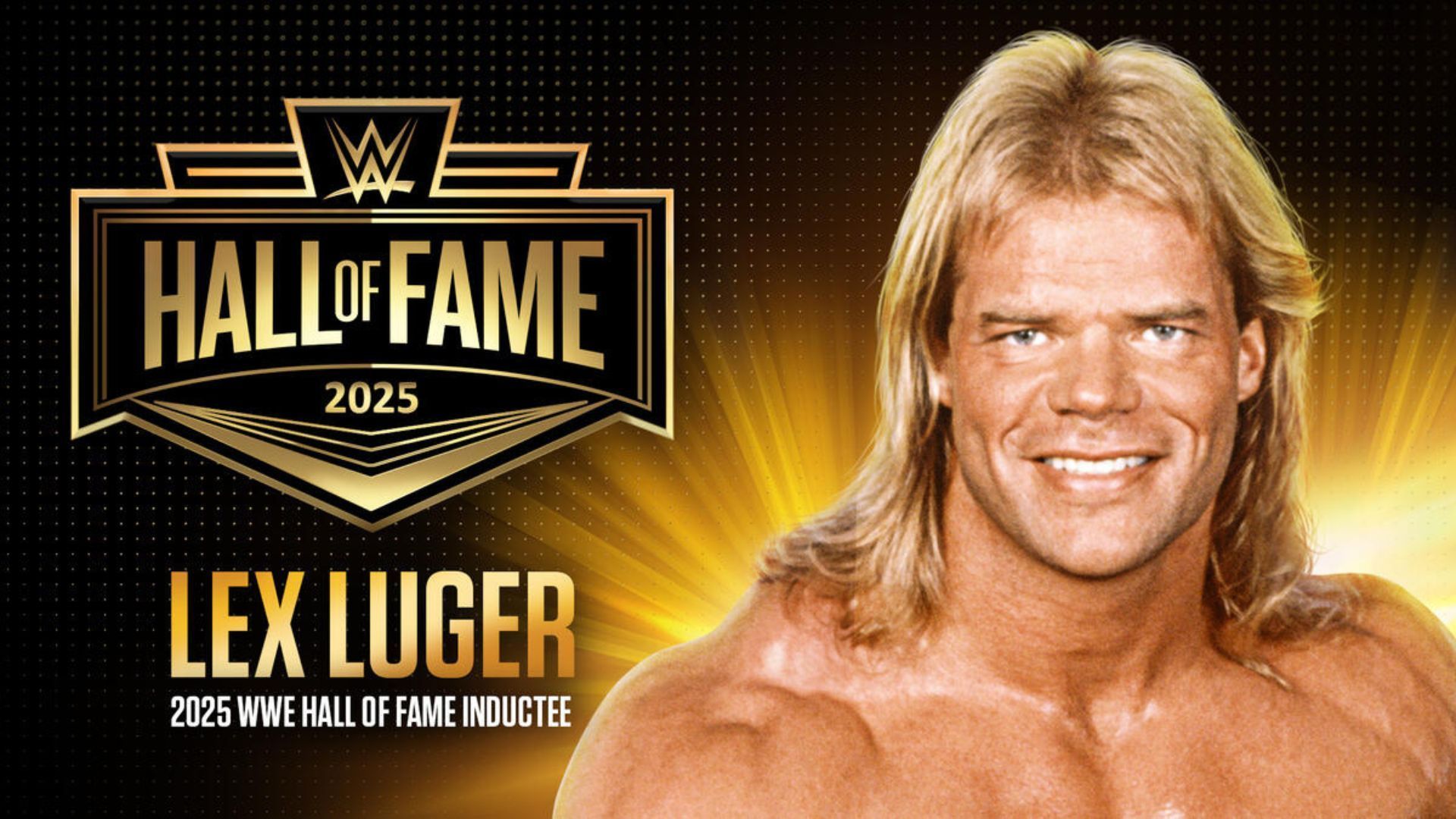 Luger will be honored at the Hall of Fame this year. [Image credit: WWE.com]