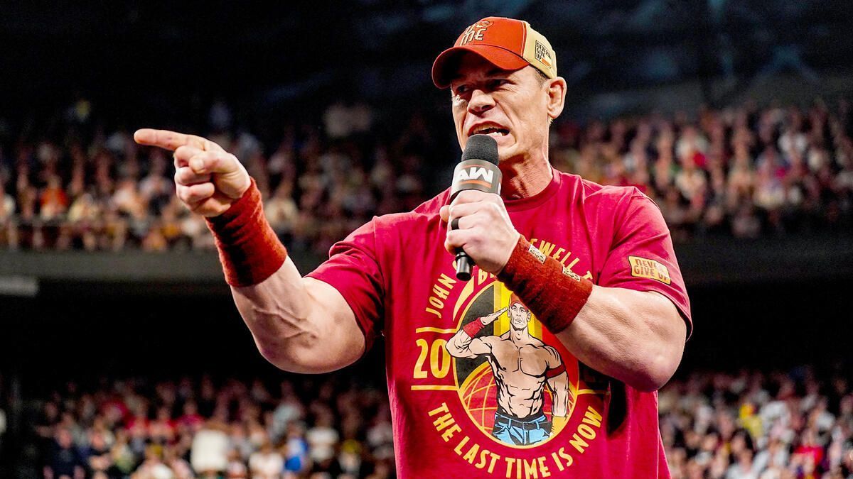 John Cena on RAW (Picture Courtesy: WWE.com)