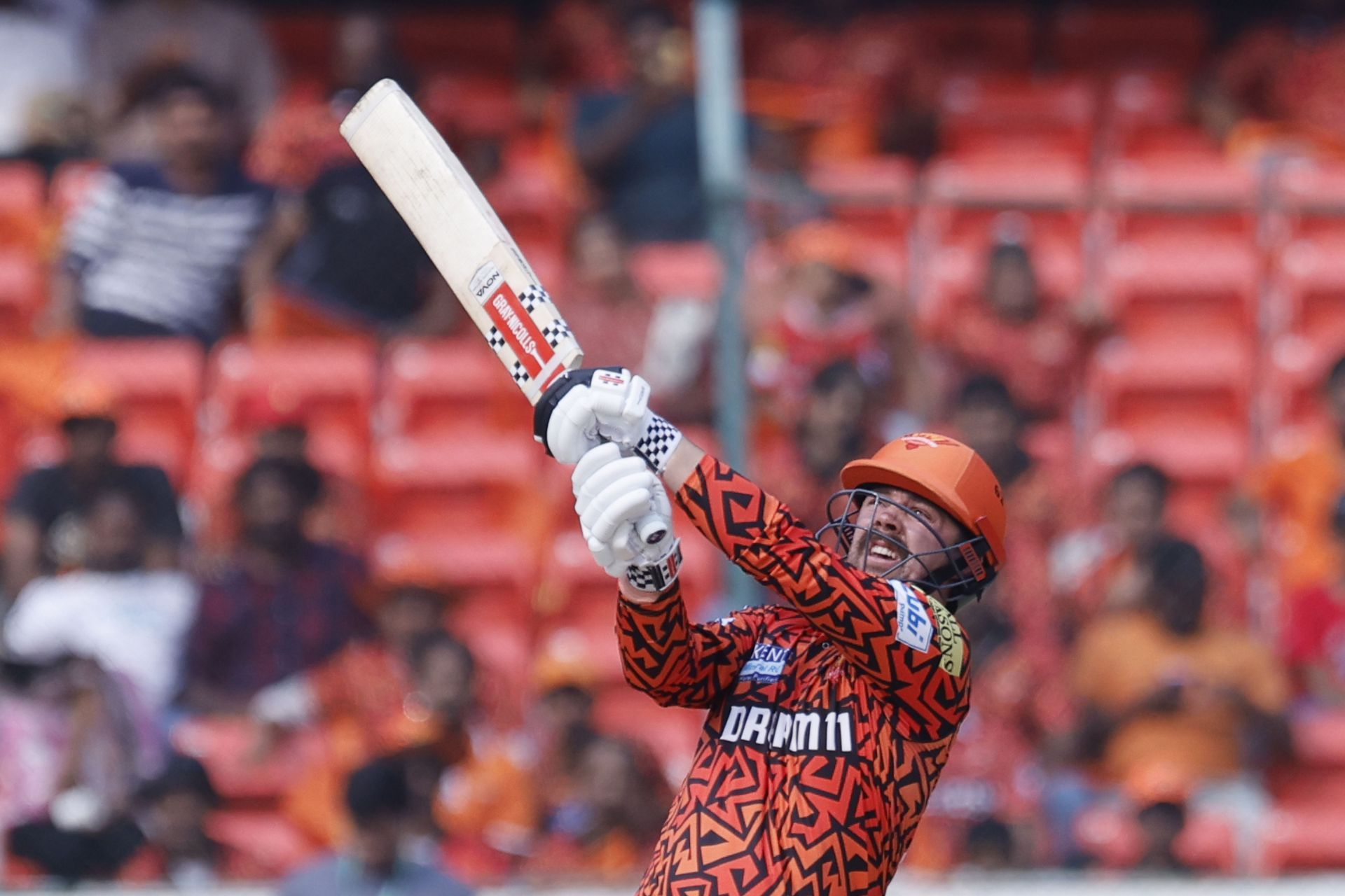 Travis Head smashed 67 runs off 31 deliveries in SRH&#039;s IPL 2025 clash against RR. [P/C: Getty]