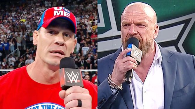 Triple H reveals the reason John Cena turned heel and joined The Rock; says what really happened