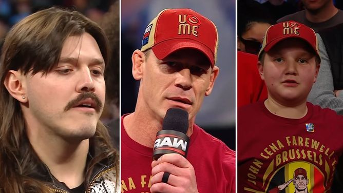Dominik Mysterio likes John Cena's post celebrating his "breakup" with WWE fans