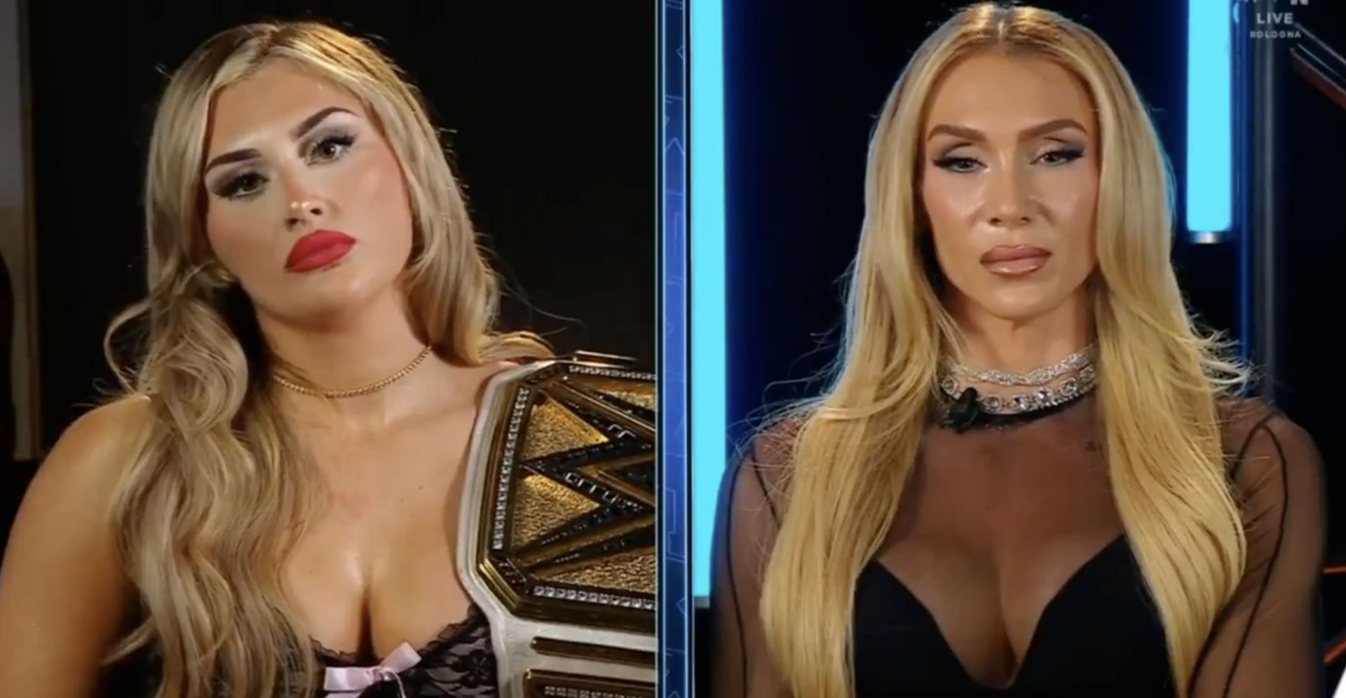 Charlotte Falir and Tiffany Stratton on SmackDown! (Image from WWE insta handle!)