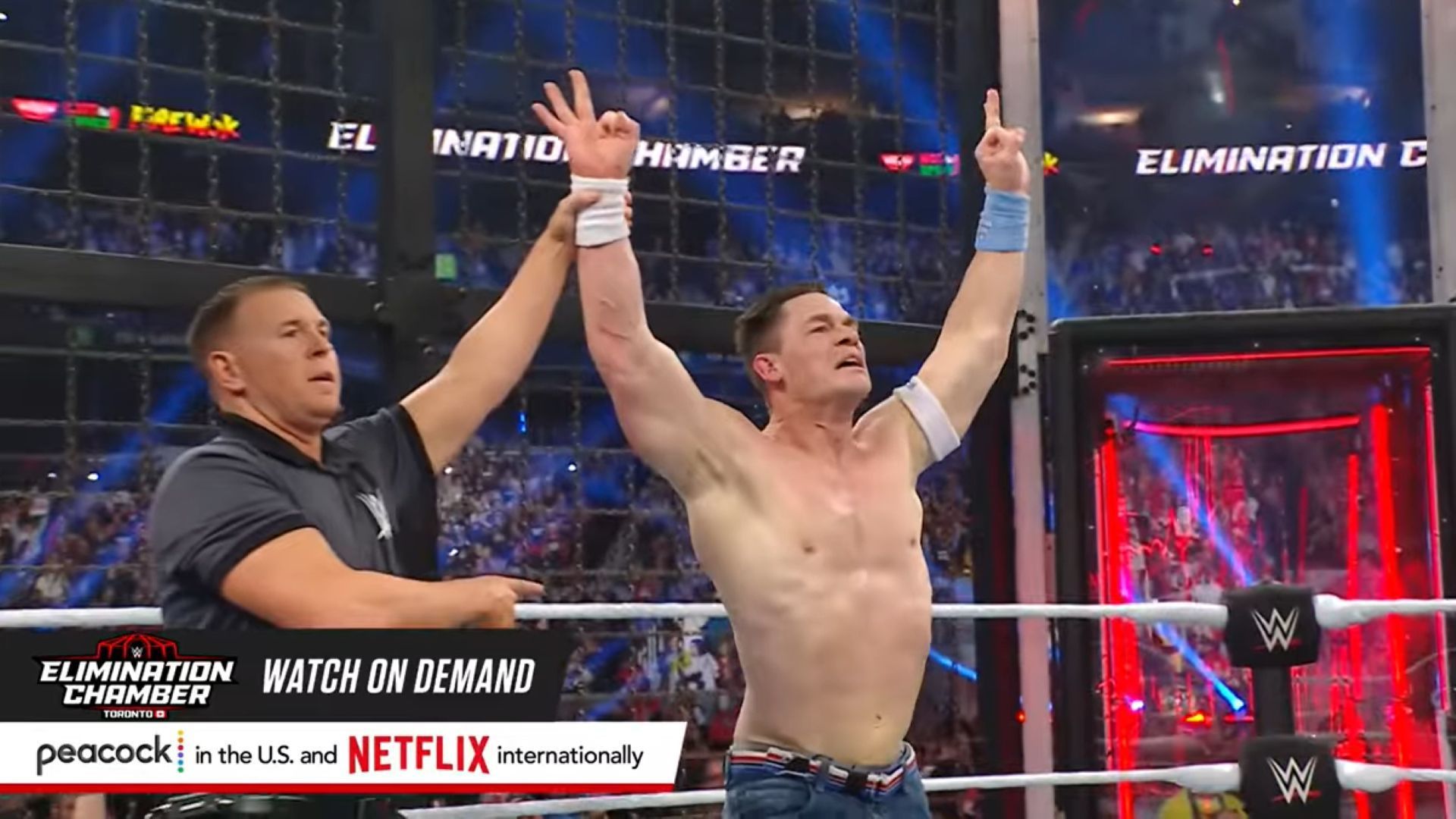 John Cena got what he wanted by winning the 2025 Men