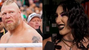 Rhea Ripley visibly disgusted over mention of Brock Lesnar [WATCH]