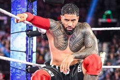 Jey Uso shows off war wounds after being jumped on WWE RAW