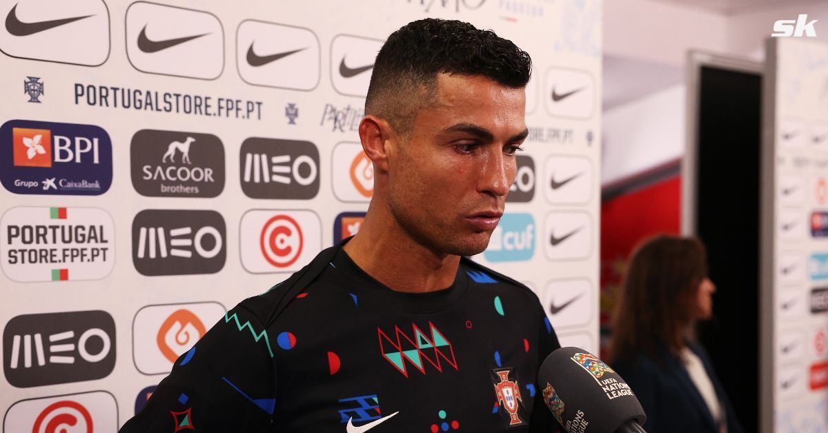 CR7 hits out to journalist for allegedly asking him disrespect questions during a press conference 