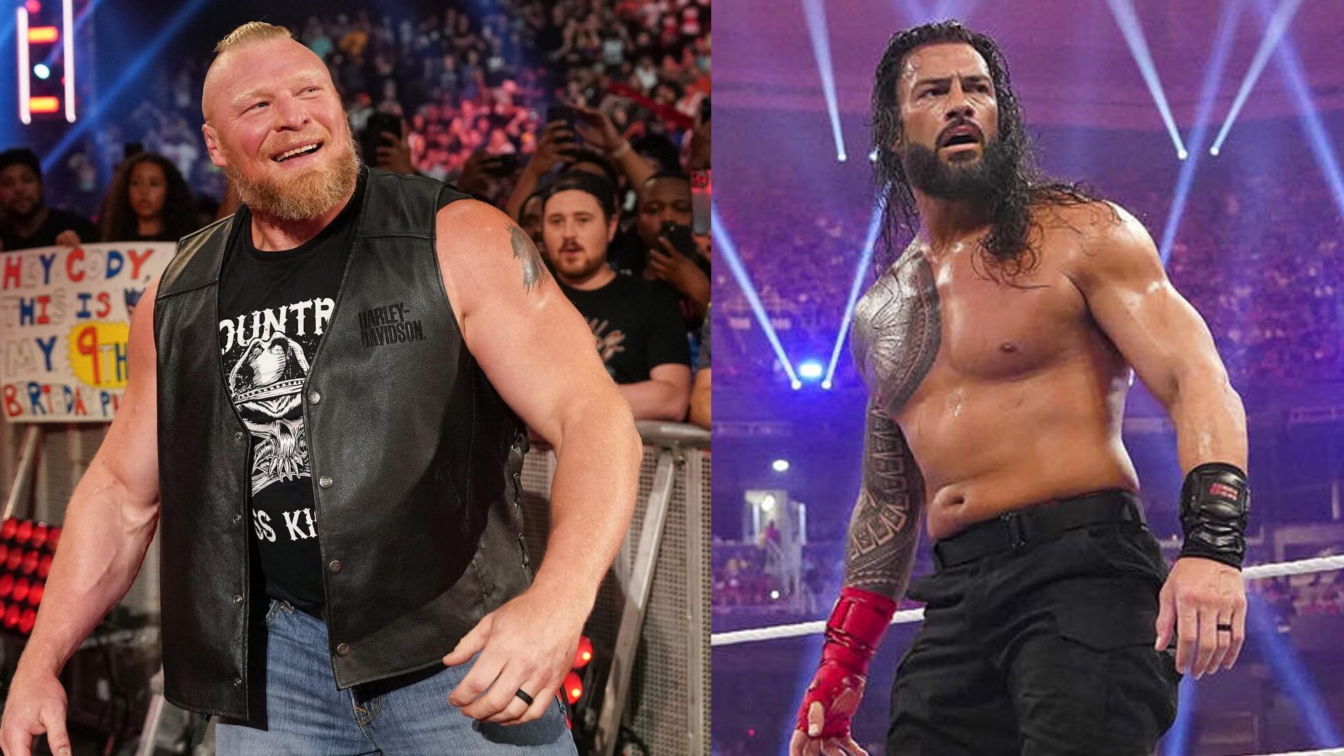 Brock Lesnar and Roman Reigns are arch rivals