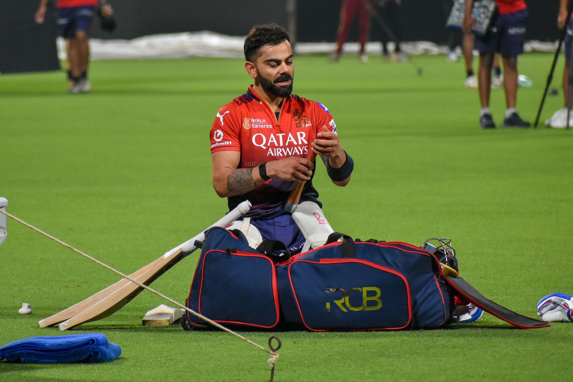 Royal Challengers Bangalore Team Practice Session In Kolkata. - Source: Getty