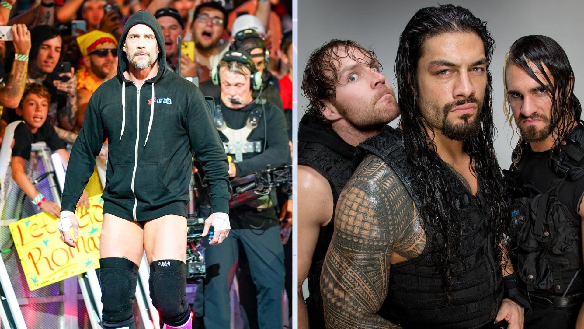 The Shield broke up in 2014. [Images Source: WWE.com]