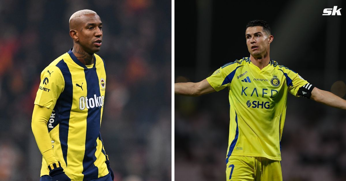 Anderson Talisca (left) and Cristiano Ronaldo (right)