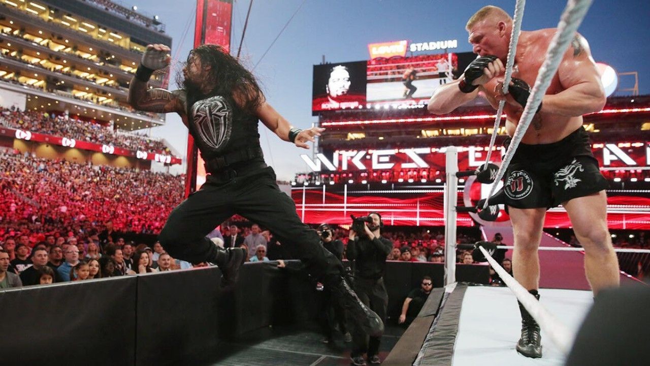 WWE, Roman Reigns, Brock Lesnar, Seth Rollins, WrestleMania 41,