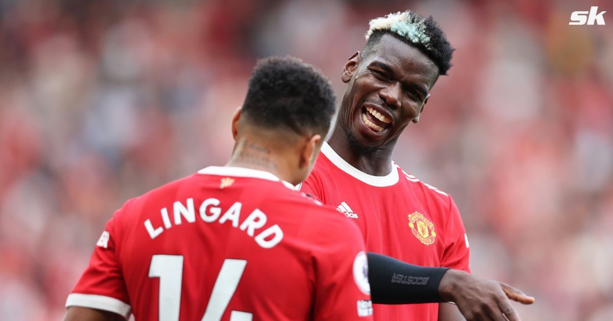 Paul Pogba and Lingard in action for Manchester United years back 