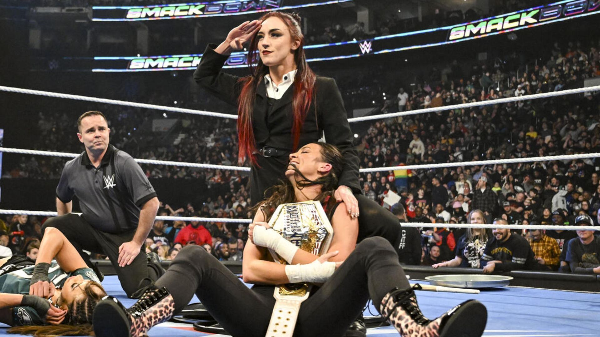 Chelsea Green added Alba Fyre to her cabinet. (Photo: WWE.com)