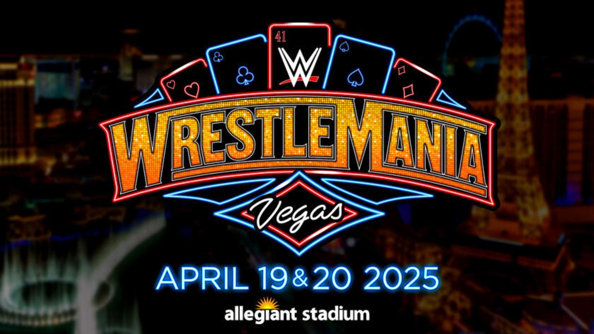 WrestleMania 41 will be held in Las Vegas, Nevada. (Photo: WWE.com)