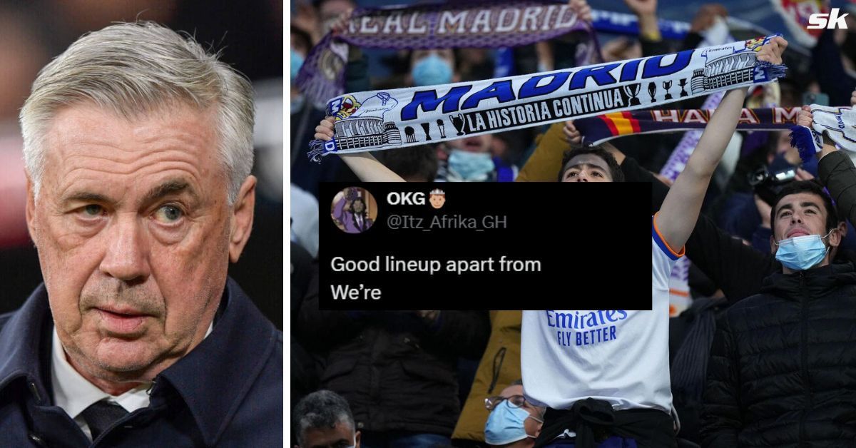 Real Madrid fans were annoyed by the inclusion of Ferland Mendy in their starting lineup against Atletico Madrid