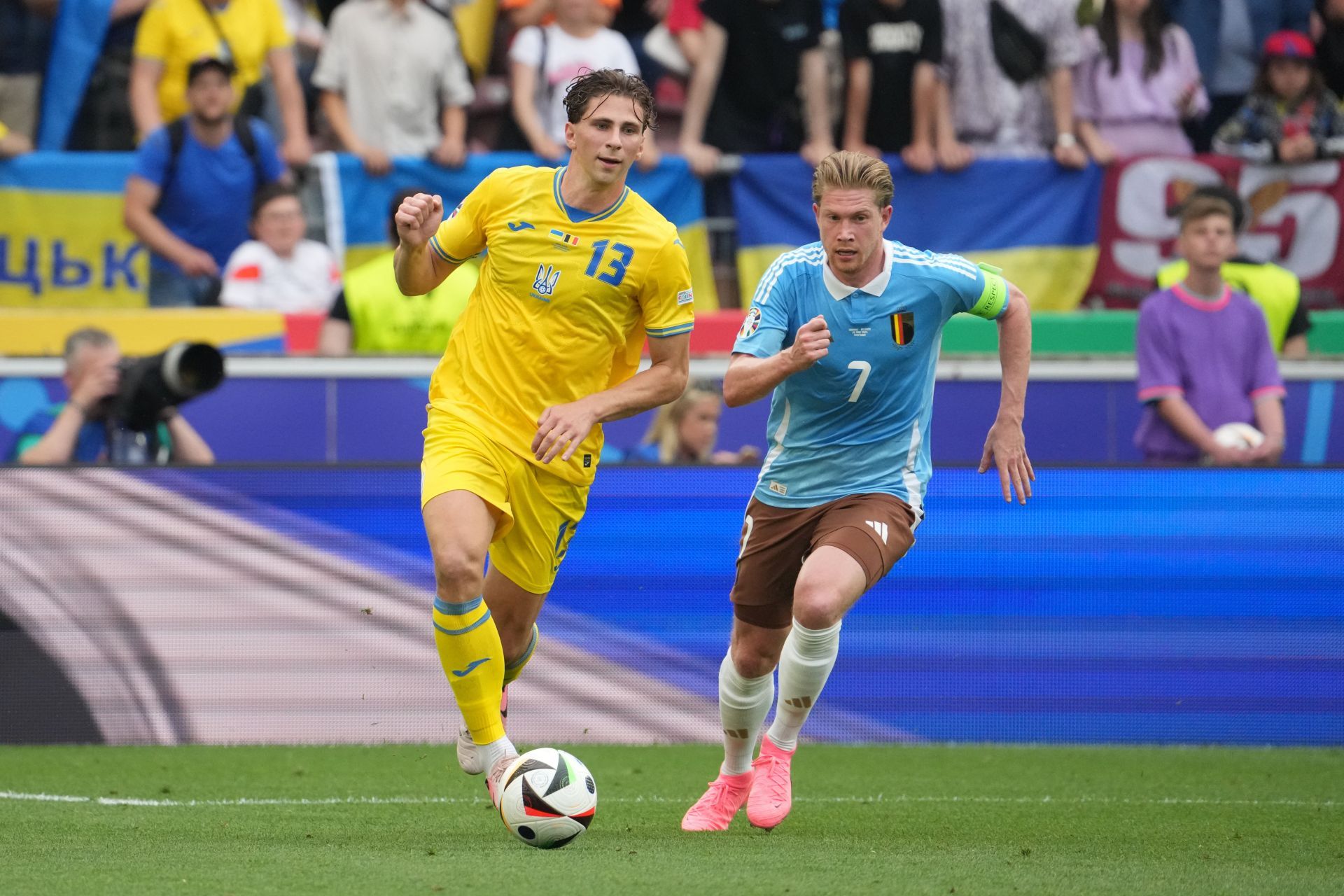 Ukraine v Belgium: Group E - UEFA EURO 2024 - Source: Getty