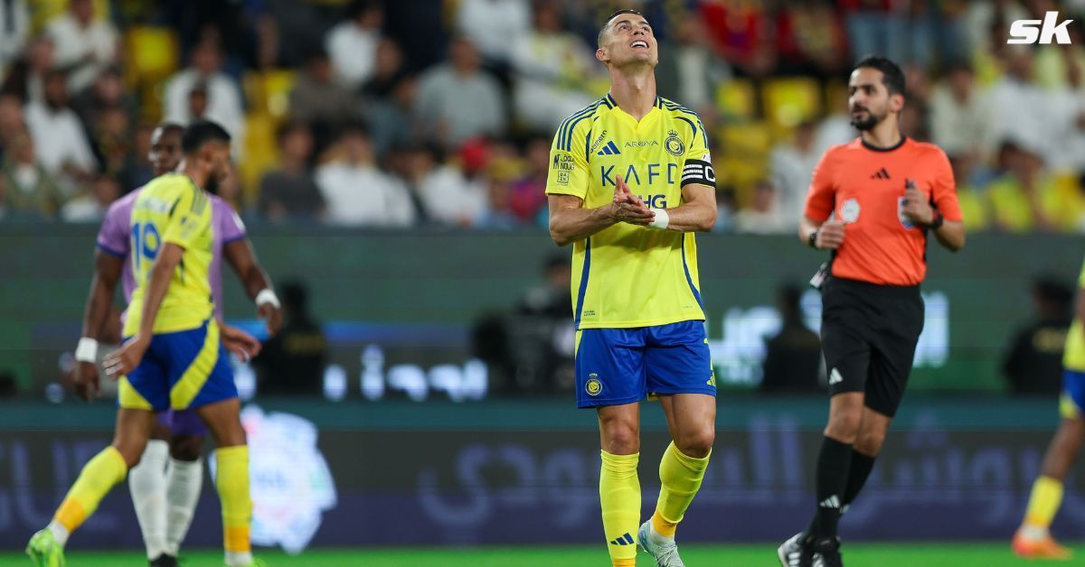 Cristiano Ronaldo was left unimpressed after being replaced in Al-Nassr