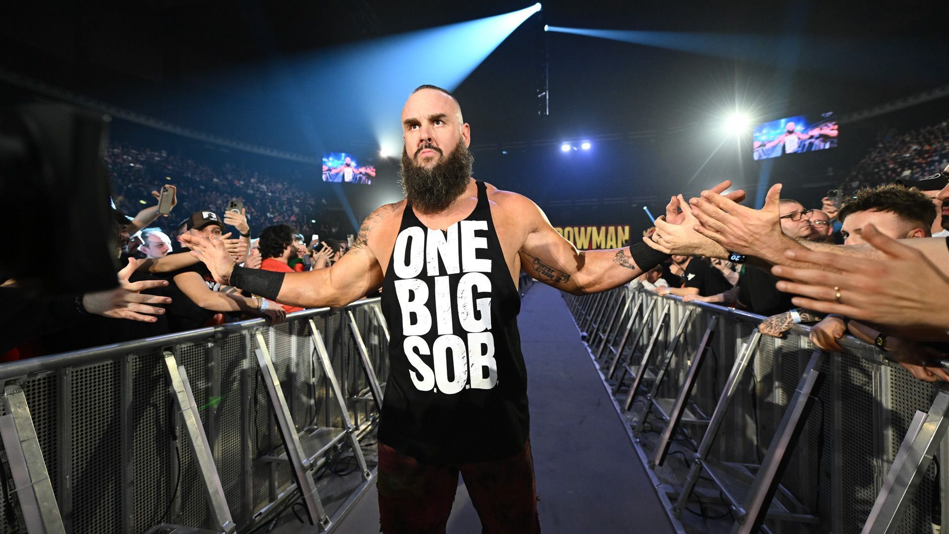 Braun Strowman has a title match (Image via WWE.com)