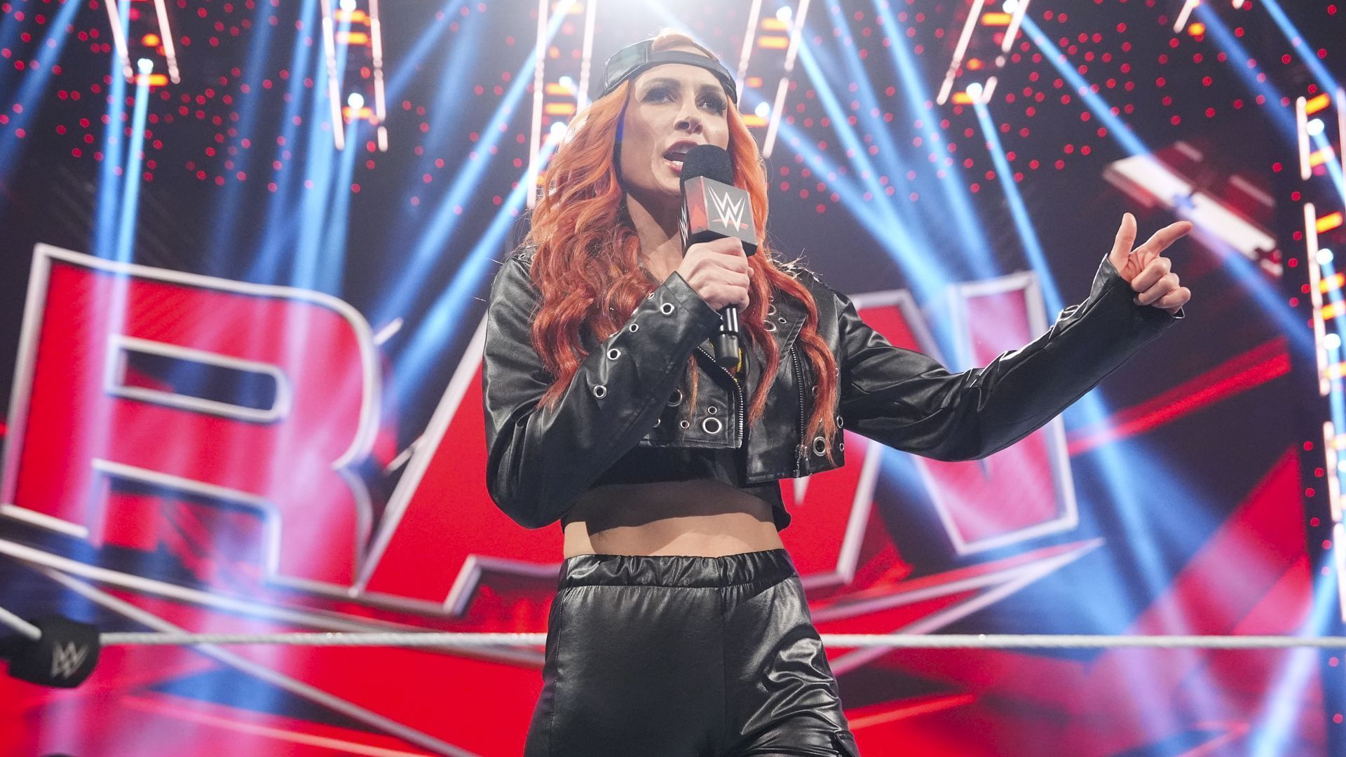 Becky Lynch addresses the WWE Universe on RAW