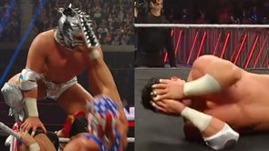 Dragon Lee makes unfortunate error before being unmasked on WWE RAW