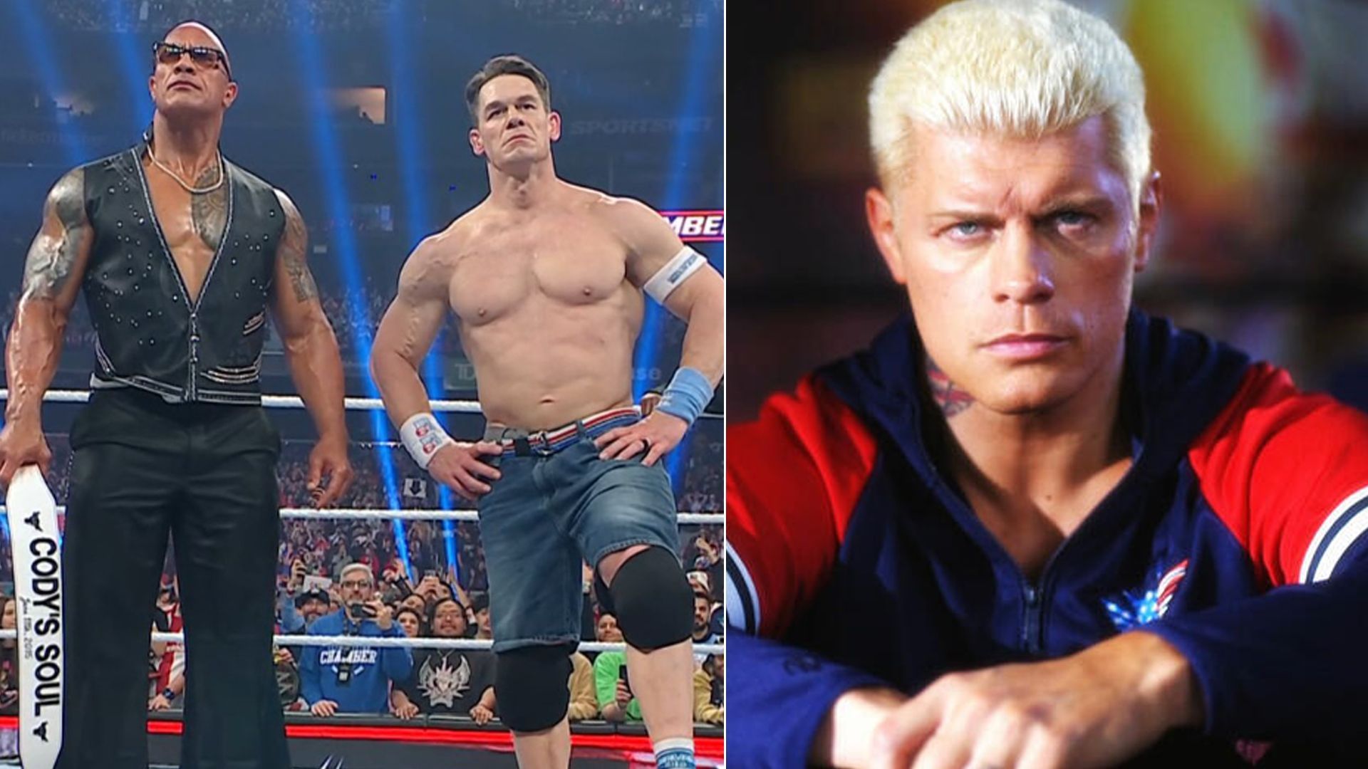 Cody Rhodes could use some help against The Rock and John Cena