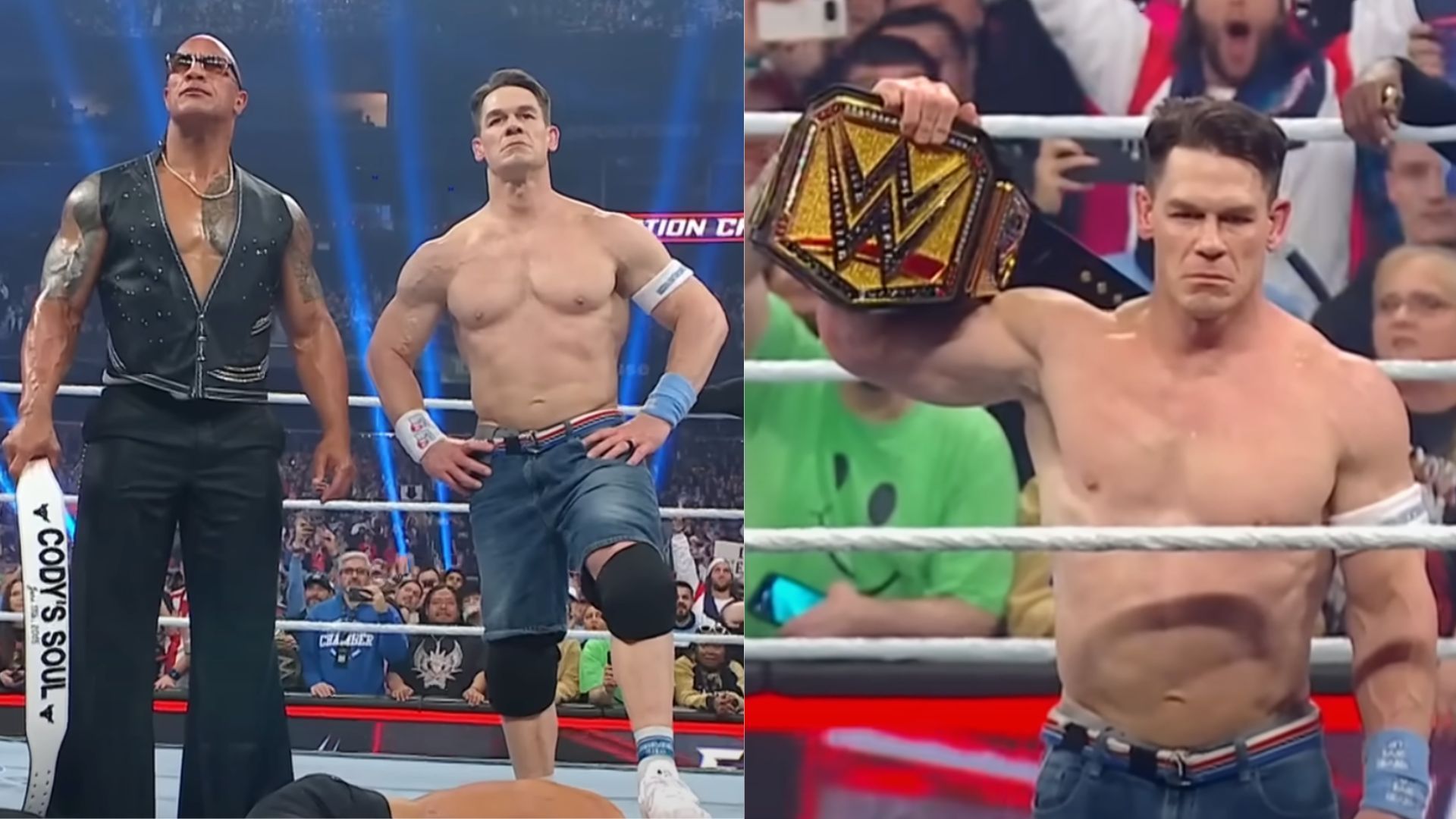 Cena aligned with The Final Boss at Elimination Chamber. [Image credits: WWE on YouTube]