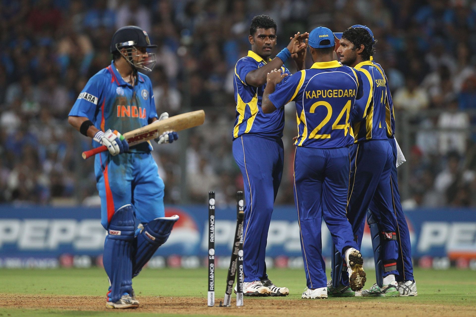 India v Sri Lanka - 2011 ICC World Cup Final - Source: Getty