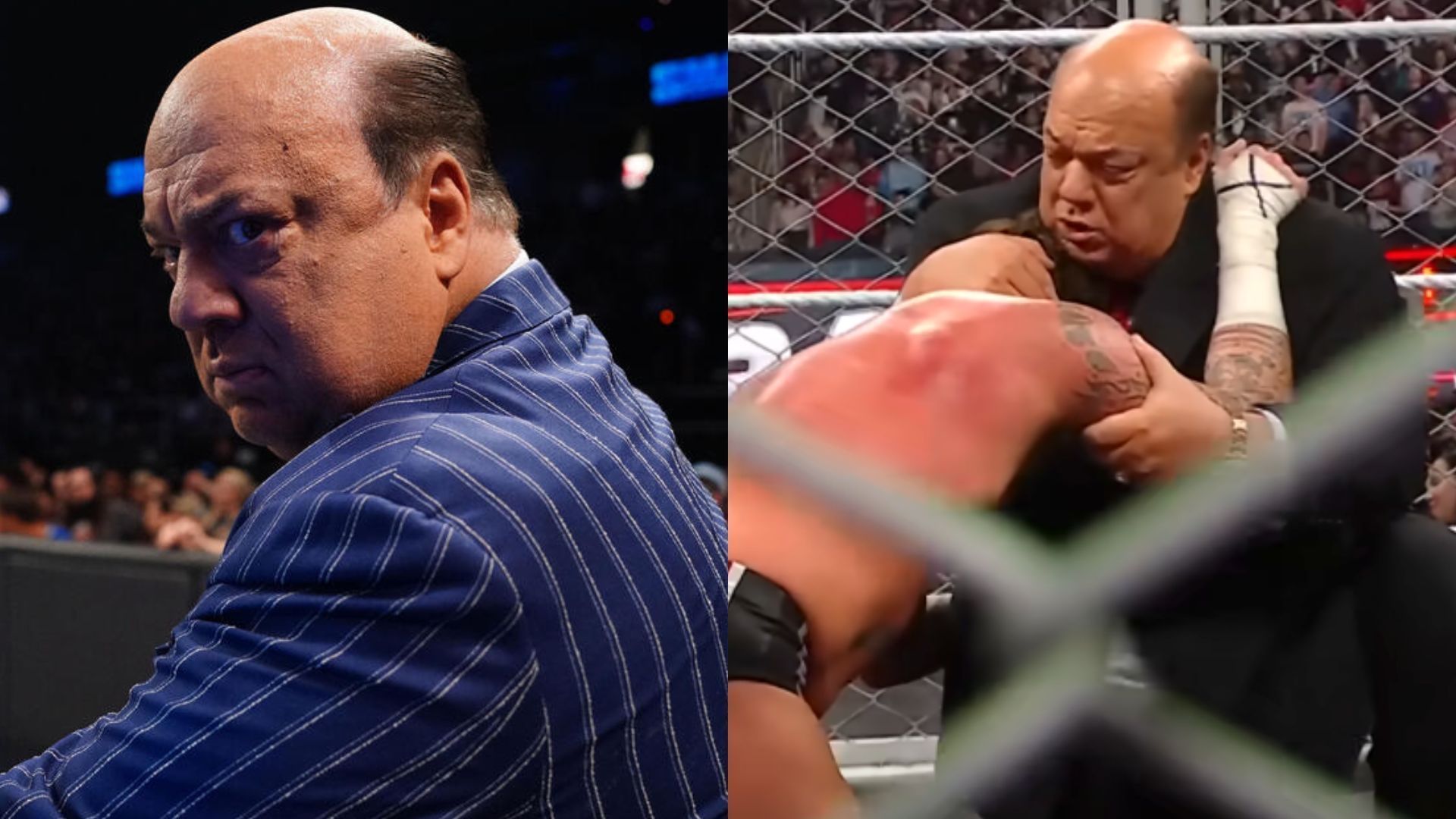 Heyman appeared on RAW last night. [Image credits: WWE