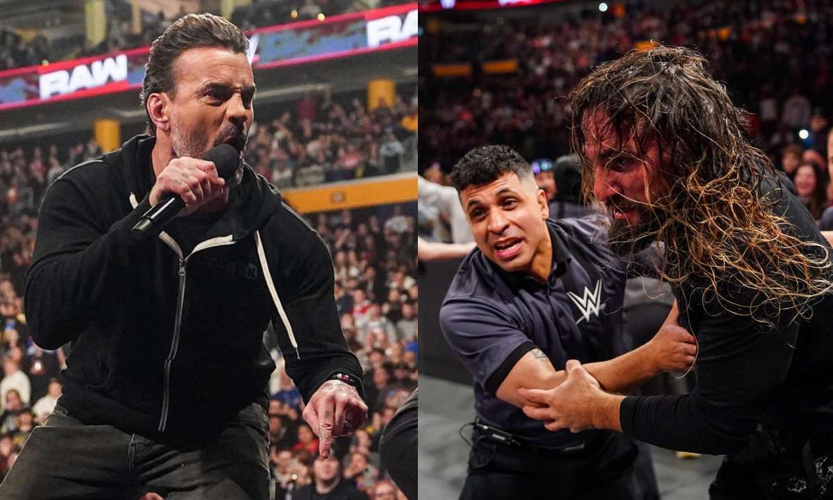 CM Punk (L) and Seth Rollins (R). Photo credit: WWE.com