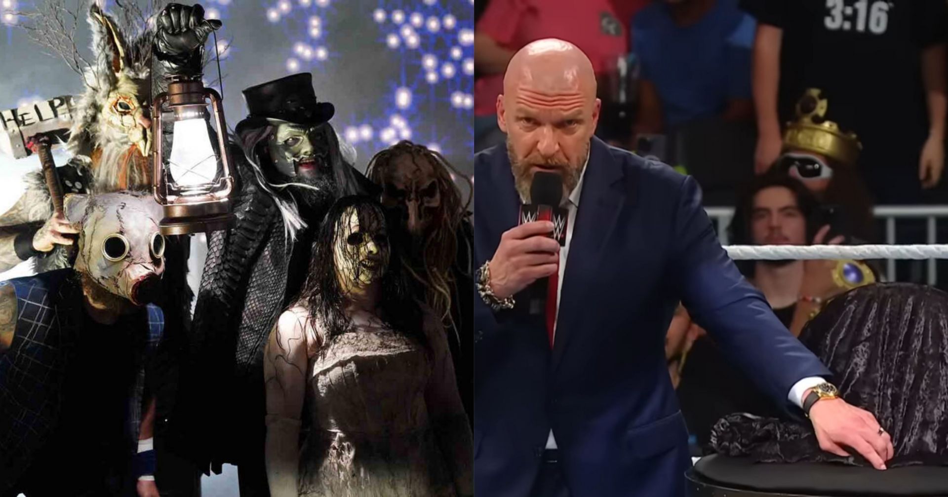 The Wyatt Sicks &amp; Triple H