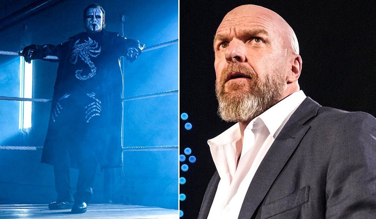 Sting is still in a contract with AEW. [Image credits: WWE.com]