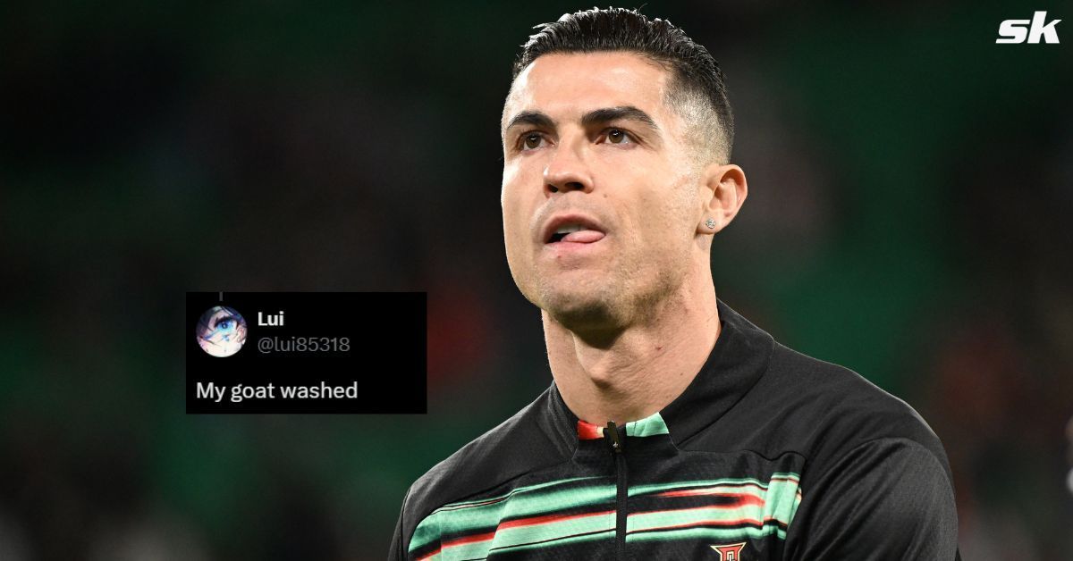 Fans reacted on X after Cristiano Ronaldo missed a penalty